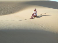 Нимфа в песках